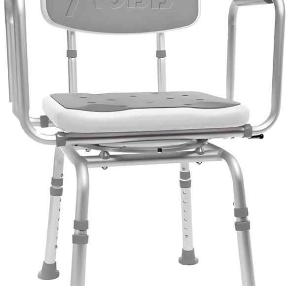 The BEST MOBB+ 3.0 Premium Bathroom Swivel Shower Chair Bath BenchBack360 Degree - Picture 5 of 11